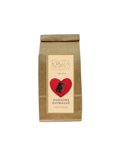 8 oursons guimauve caramel