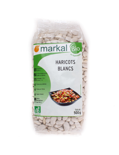 Haricots Blancs Médium Bio 500g