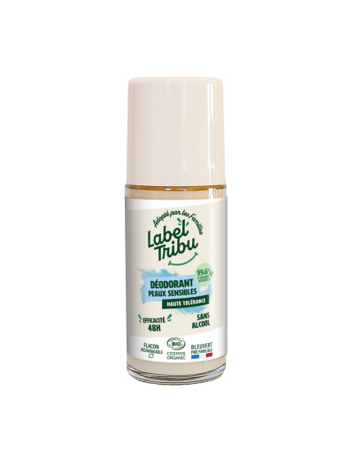 Déodorant peaux sensibles Roll on rechargeable 50ml