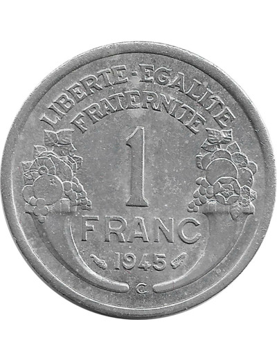 FRANCE 1 FRANC MORLON 1945 C TTB+