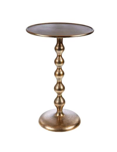 Table bout de canapé gold Madi 40x40x62cm