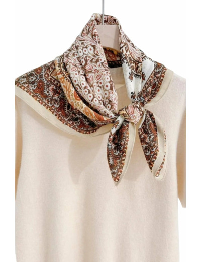 Foulard beige
