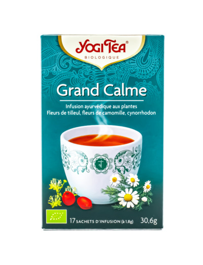 Infusion Ayurvédique Grand Calme Bio 17 Sachets