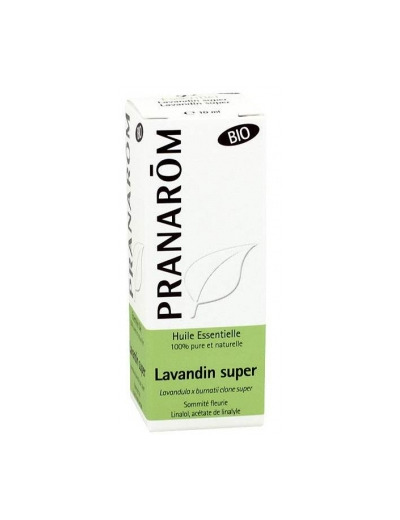 Lavandin super ou Lavandin Abrial Bio Flacon compte gouttes 10ml