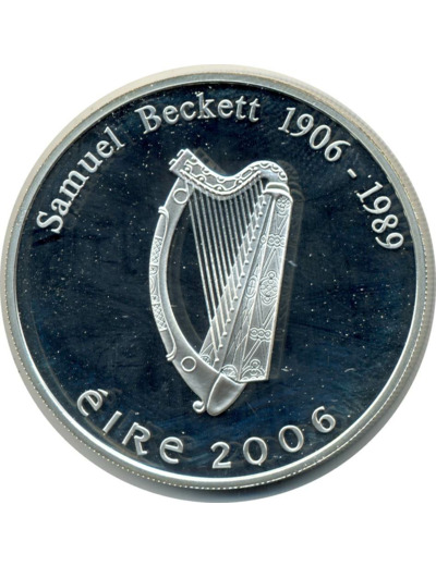 IRLANDE 2006 10 EURO SAMUEL BECKETT B.E (KM45)