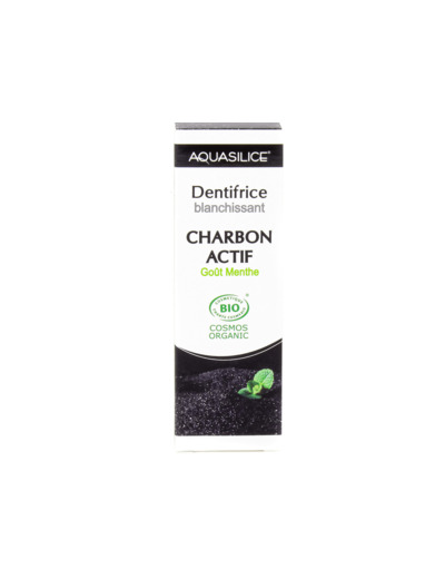 Dentifrice Blanchissant Charbon Actif Ecocert Bio 50ml