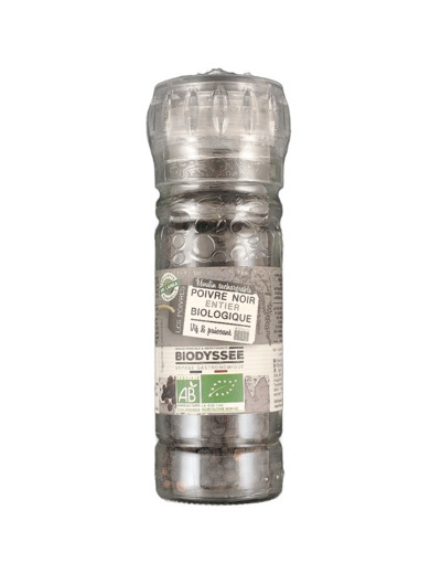 Poivre Noir Entier 50g Bio