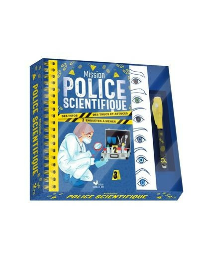 Mission police scientifique - coffret avec accessoires