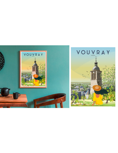 VOUVRAY POSTER