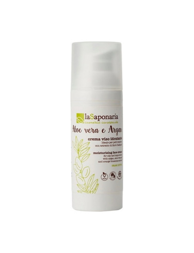 Crème Visage Hydratante Aloe Vera Argan 50ml