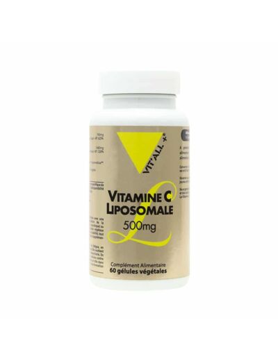 Vitamine C Liposomale-500mg-60 gélules végétales-Vit'all+