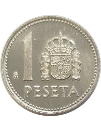 ESPAGNE 1 PESETA 1984 SUP/NC