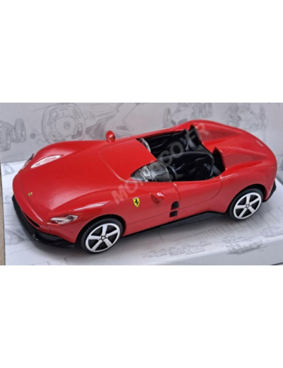 Miniature BBurago Ferrari Monza SP2 1/43