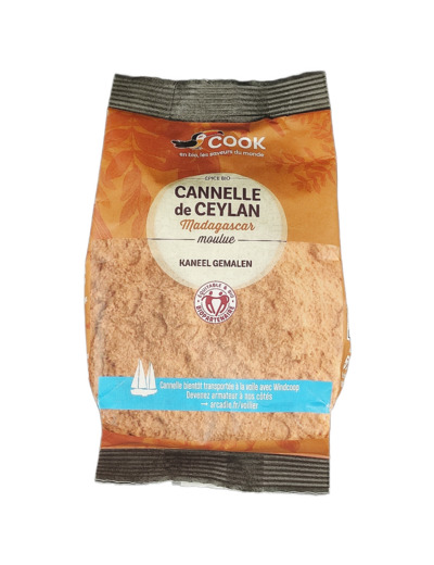 Cannelle de Ceylan Moulue Bio 100g Bio