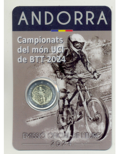 ANDORRE 2024 2 EURO CHAMPIONNAT DU MONDE DE VTT COINCARD