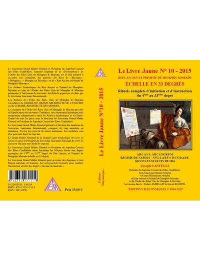 Le Livre Jaune N°10 - 2015