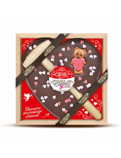 Cœur à casser Chocolat Noir - Love collection - 300G