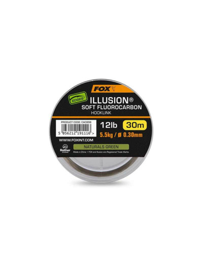 soft fluorocarbon illusion fox