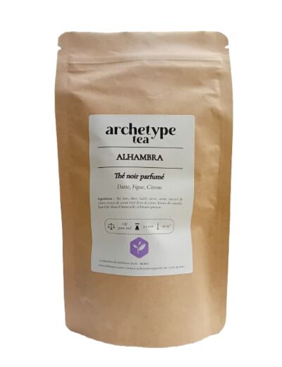 Alhambra-Thé noir parfumé-100g-Archetype Tea