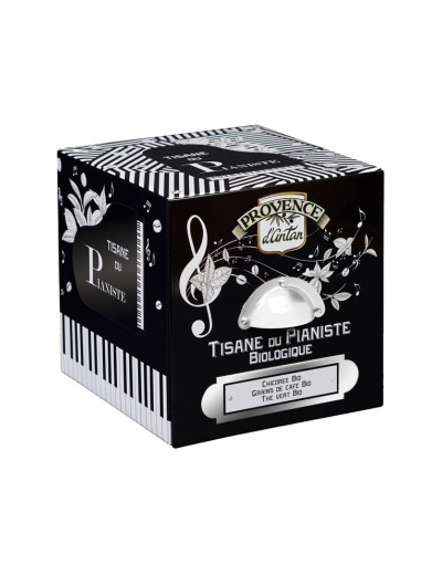 Tisane du Pianiste biologique 24 sachets boite metal