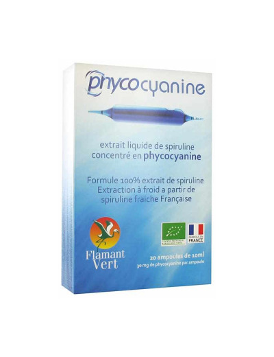 Phycocyanine 20 ampoules de 10ml