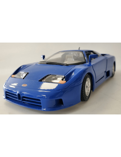 BUGATTI EB 110 1991 BLEUE BURAGO 1/24 SANS BOITE