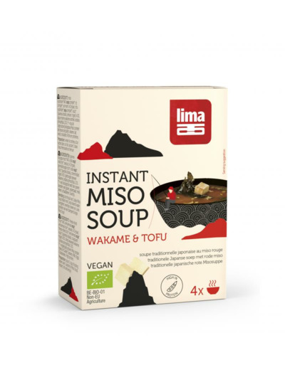 Instant Miso soup Wakame et Tofu-Lima