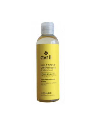 Huile sèche corporelle à l'huile d'Argan 200ml