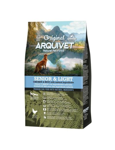 Arquivet Original Senior & Light, poulet & riz - 3Kg