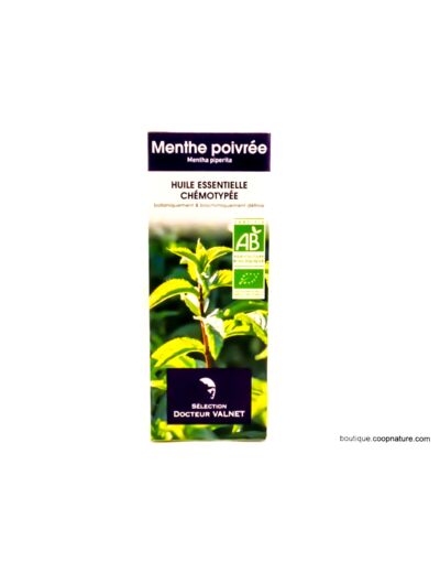 Huile Essentielle de Menthe Poivrée Bio 10ml