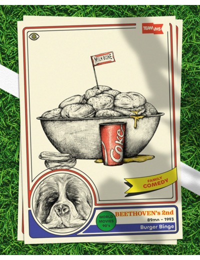 Print Beethoven - format "Carte-postale"