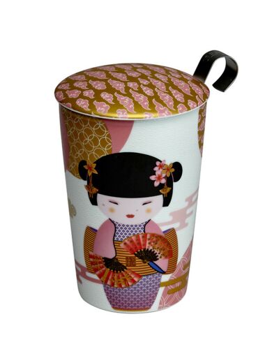 TISANIERE EIGENART LITTLE GEISHA ROSE