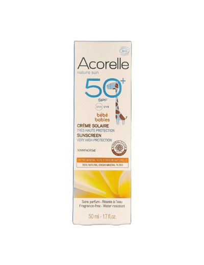 Crème solaire Bébé 50ml
