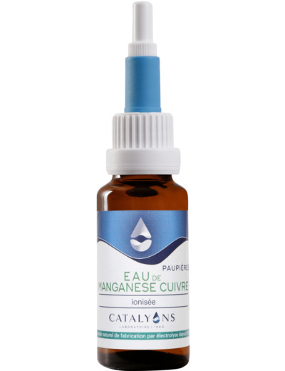 Eau de Manganèse-Cuivre-Soin des yeux 20 ml-Catalyons