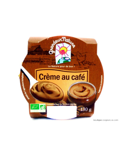 Crème au Café Bio 130g