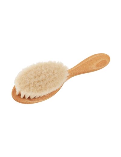 BROSSE POUR BÉBÉS EN POILS DE CHÈVRE