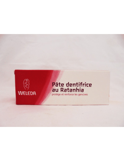 Pâte Dentifrice au Ratanhia NaTrue 75ml