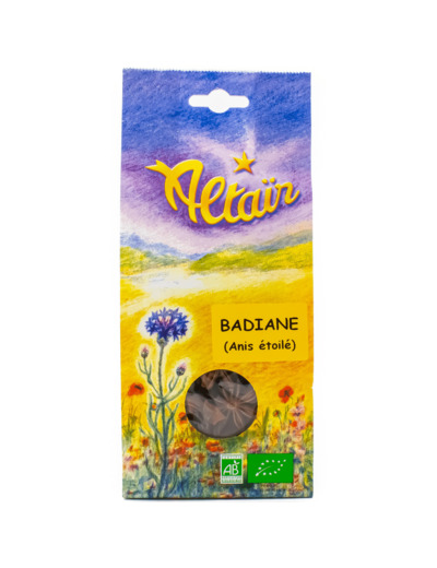 Plante Sèche Badiane Anis Étoilé Bio 60g