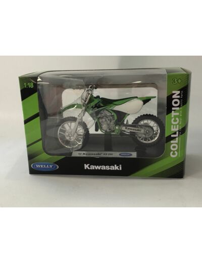 KAWASAKI NINJA ZX 01R 2009 WELLY 1/18 BOITE D'ORIGINE