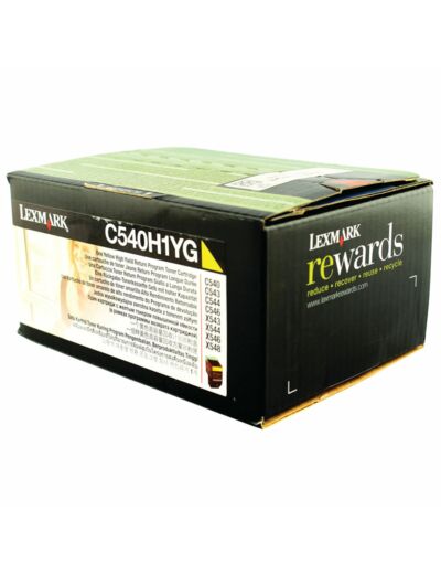 Lexmark - C540H1YG - Cartouche toner - Jaune