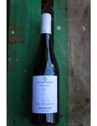 "Les Terrasses", vin de Bourgueil, rouge, 2020, La Croix Pidault