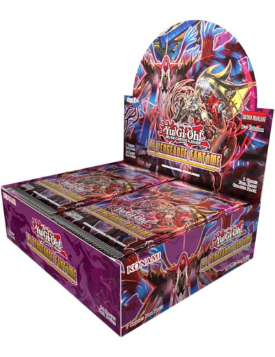 Yu-Gi-Oh! Display de 24 boosters Vengeance Fantôme - Édition française