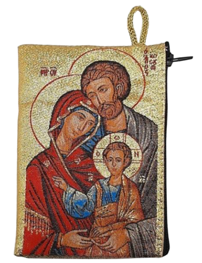 Etuis à Chapelet Icône 7x10cm - SAINTE FAMILLE