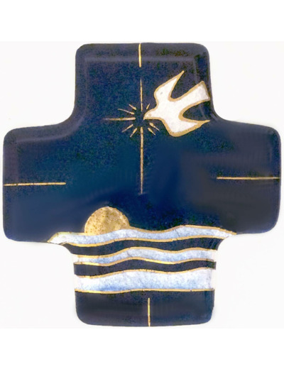Lueur d'aube 7,7X8cm - EMAUX DU LIBAN