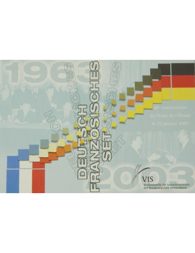 SET FRANCE ALLEMAGNE (FRANCO ALLEMAND) 2003 BU TRAITE DE L'ELYSEE