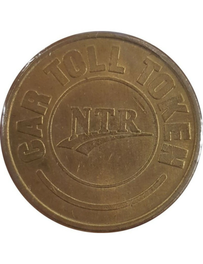 JETON - CAR TOLL TOKEN NTR WEST-LINK- DROIT autoroute voiture IRLANDE DUBLIN