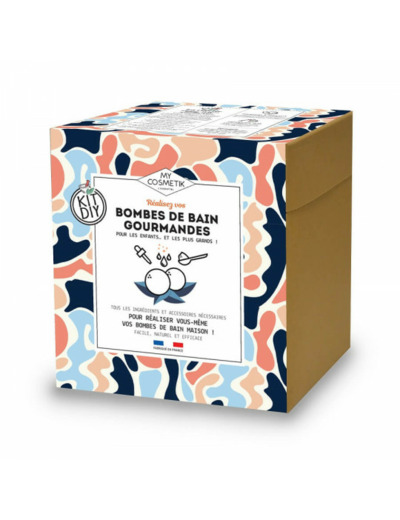 Coffret DIY - Bombes de bain gourmandes - MyCosmetik