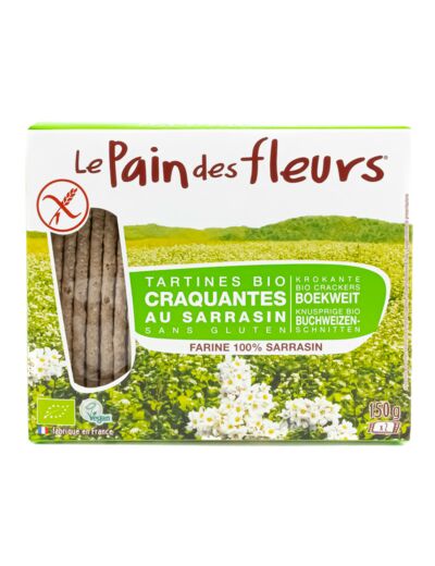 Tartines Craquantes au Sarrasin Bio 150g