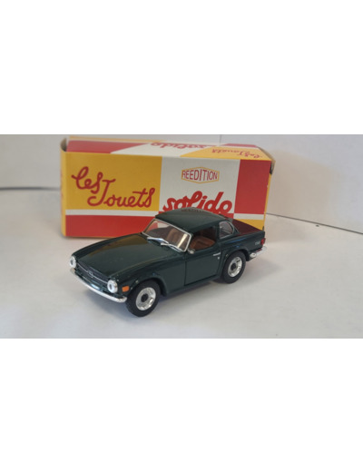 TRIUMPH TR6 1969 SOLIDO 1/43 BOITE D'ORIGINE
