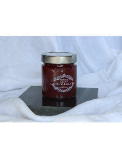 Confiture Fraise Basilic